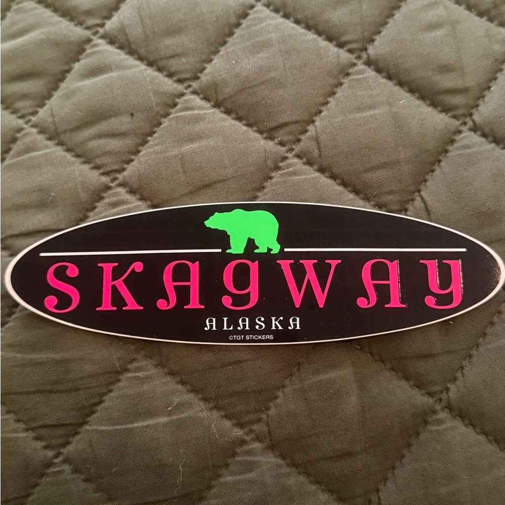 Skagway Alaska Sticker